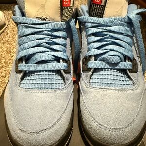University Blue Jordan 4s 5.5Y